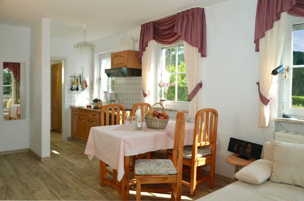 Ferienwohnung Hopfennest Bischofsgrün Exteriör bild