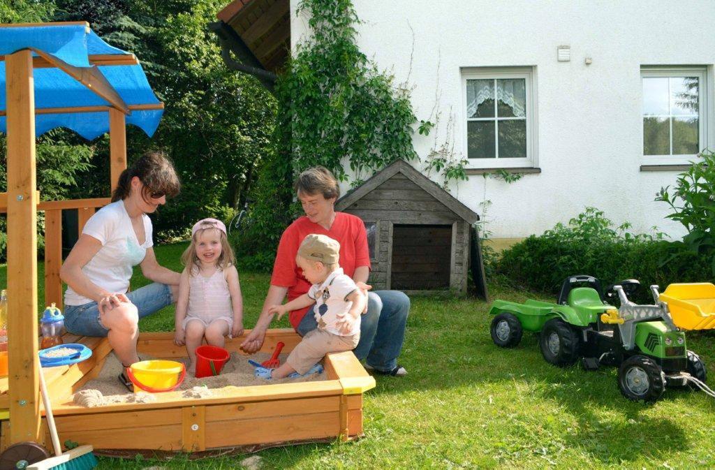 Ferienwohnung Hopfennest Bischofsgrün Exteriör bild